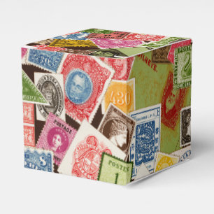 Stamp Collector Favour Box