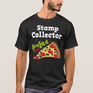 Stamp Collector (Funny) Pizza T Shirt