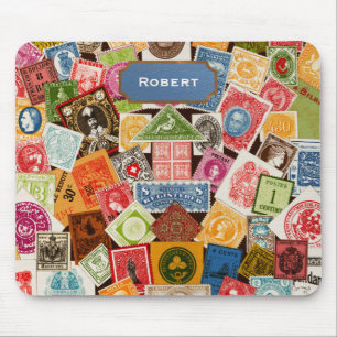Stamp Collector Mousepad