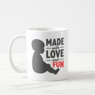 Stamp - MADE WITH LOVE AND FUN - BABY 2 Coffee Mug