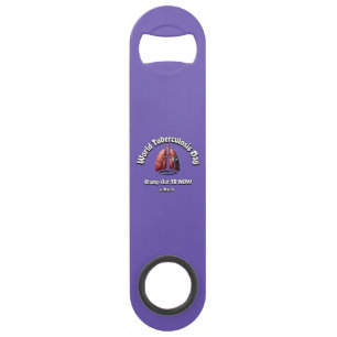 Stamp Our TB Now. World Tuberculosis Day. Bar Key