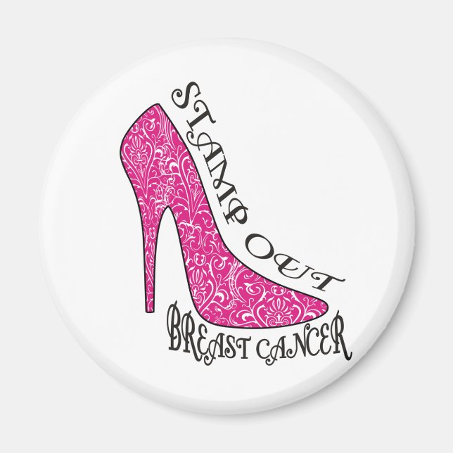 Stamp Out Breast Cancer Magnet (Front)