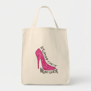 Stamp Out Breast Cancer Tote Bag