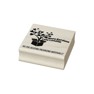 Stamp Reusing Packaging w/Tree in Box
