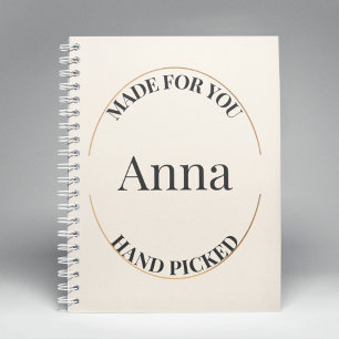 Stamped & Centred Notebook