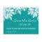 Stamped Floral Wedding Pattern