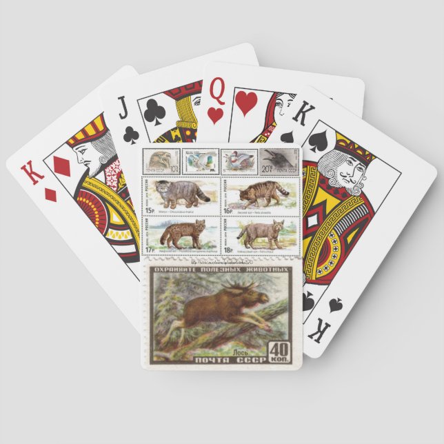 "Stamped" Playing Cards (Back)