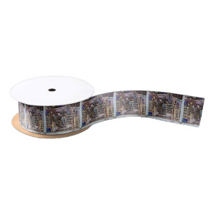 Stampede 8 seconds satin ribbon