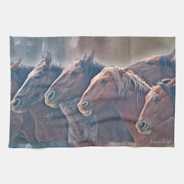 Stampede Kitchen Towel (Horizontal)