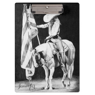 Stampede Prayers (ballpoint) Clipboard