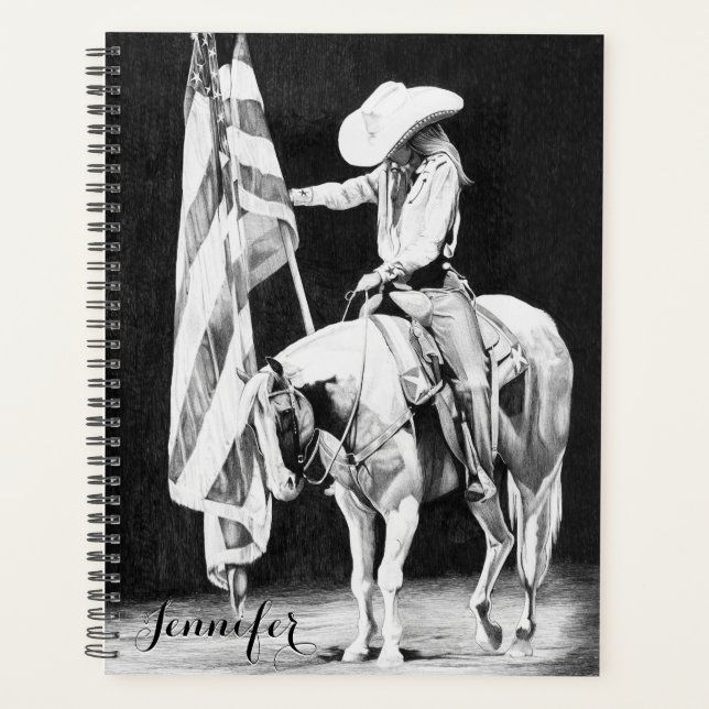 Stampede Prayers (ballpoint) Planner (Front)