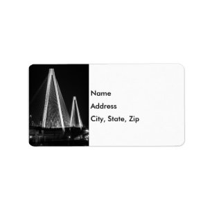 Stan Musial Veterans Bridge Grayscale Label