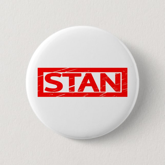 Stan Stamp 2 Inch Round Button (Front)