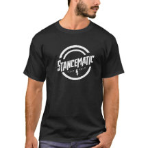 STANCEMATIC BLACK AND WHITE T-SHIRT