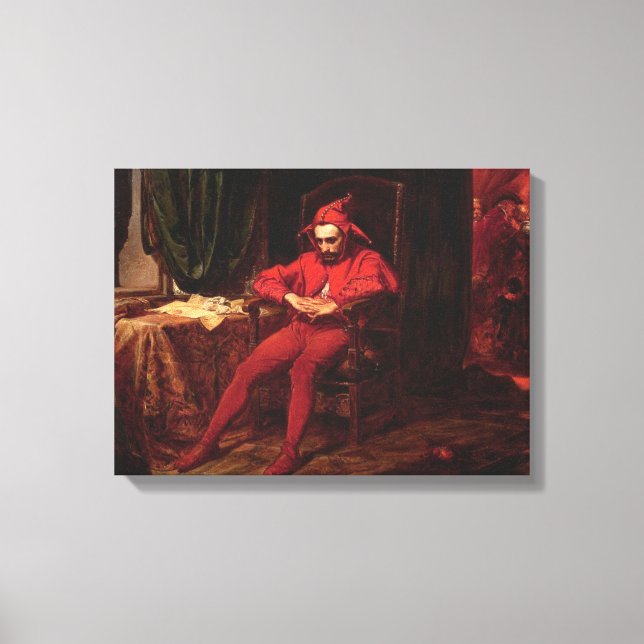 Stańczyk By Jan Matejko Canvas Print (Front)