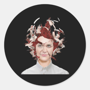 Stand Against Nick Fuentes' Hate Sticker1  Classic Round Sticker