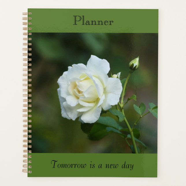 Stand Alone Rose Planner (Front)