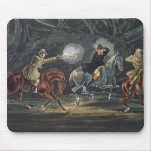 Stand and Deliver, aquatinted by E. Duncan Mouse Pad
