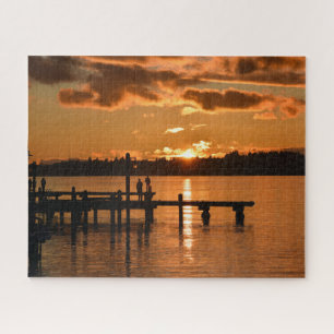 Stand and Watch the Sunset Jigsaw Puzzle