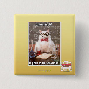 Stand back! 2 inch square button