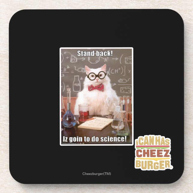 Stand back! coaster (Front)