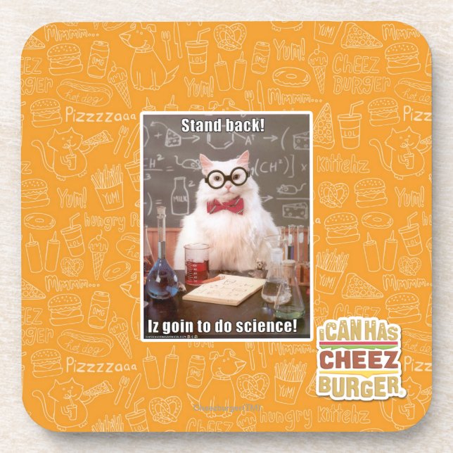 Stand back! coaster (Front)