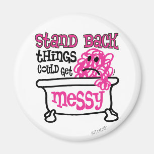 Stand Back Magnet