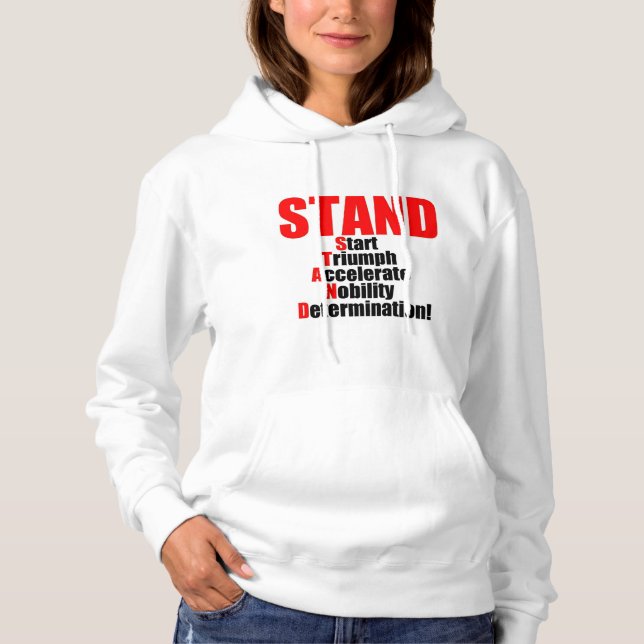STAND Collection Hoodie (Front)