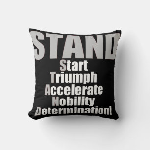 STAND Collection Throw Pillow