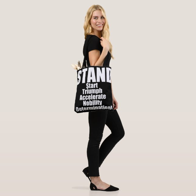 STAND Collection Tote Bag (On Model)