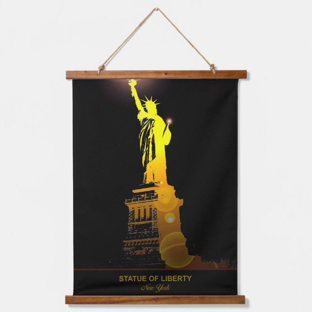 Stand for Freedom: Statue of Liberty Hanging Tapestry (Front)