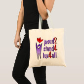 Stand For Love Tote Bag (Front (Product))