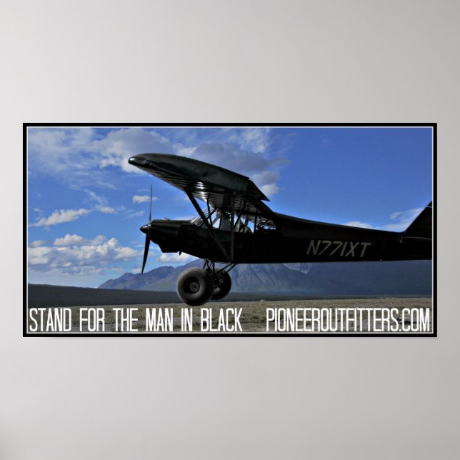 Stand for the Man in Black Poster (Front)