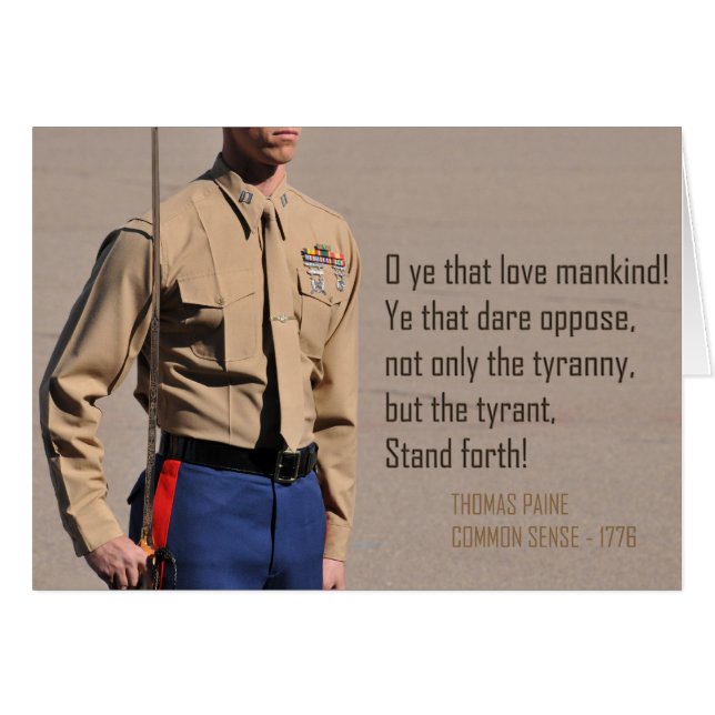 Stand Forth Card (Front Horizontal)