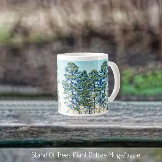 Stand Of Trees  Large Coffee Mug (Creator Uploaded)