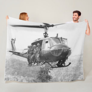 STAND ON THE SKIDS FLEECE BLANKET