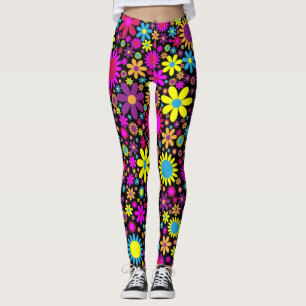 Stand Out! Be That Yellow Daisy Leggings