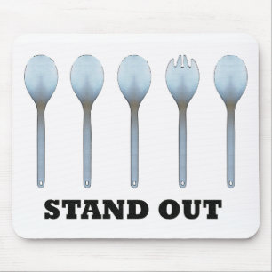 Stand Out Spork Mousepad