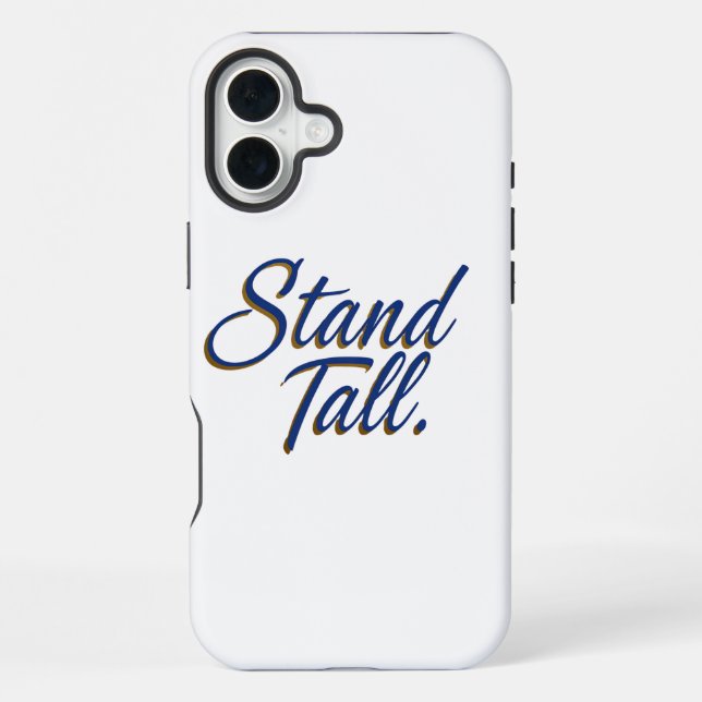 Stand Tall  iPhone Case (Back)