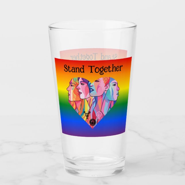 Stand Together Glass (Front)