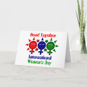 Stand Together International Women's Day Card