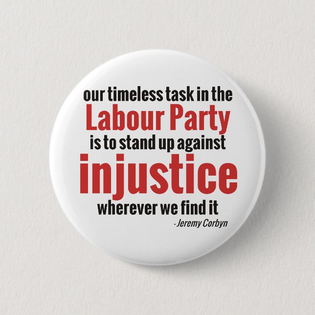 Stand up Against Injustice 2 Inch Round Button (Front)