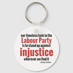 Stand up Against Injustice Keychain