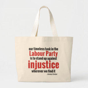 Stand up Against Injustice Large Tote Bag