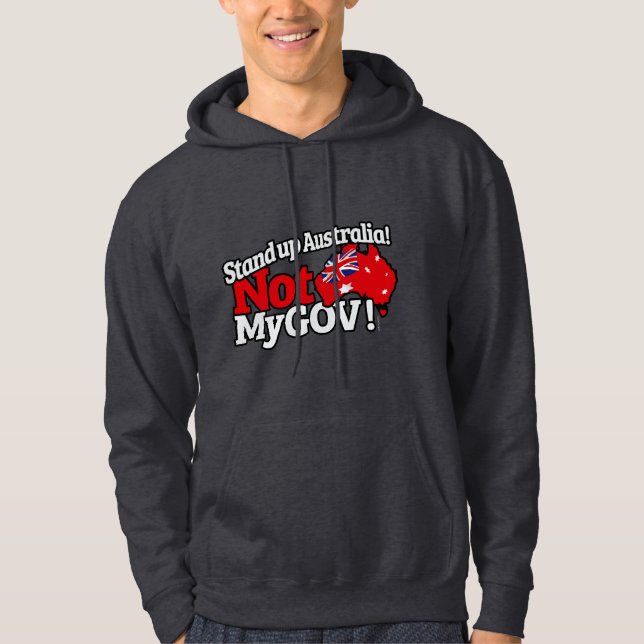 Stand up Australia! Hoodie (Front)
