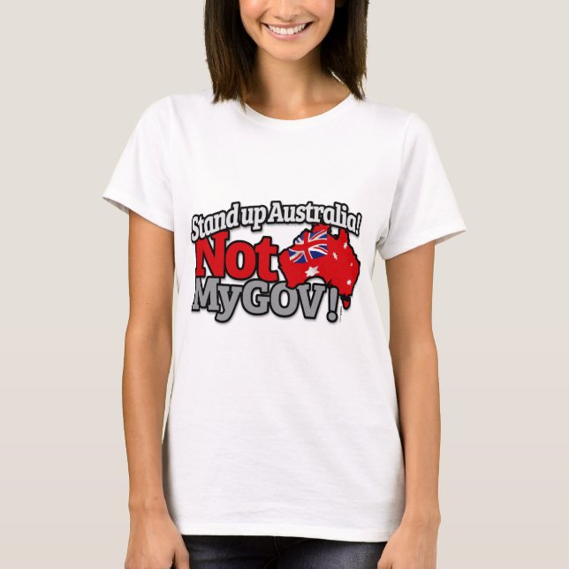 Stand up Australia! T-Shirt (Front)