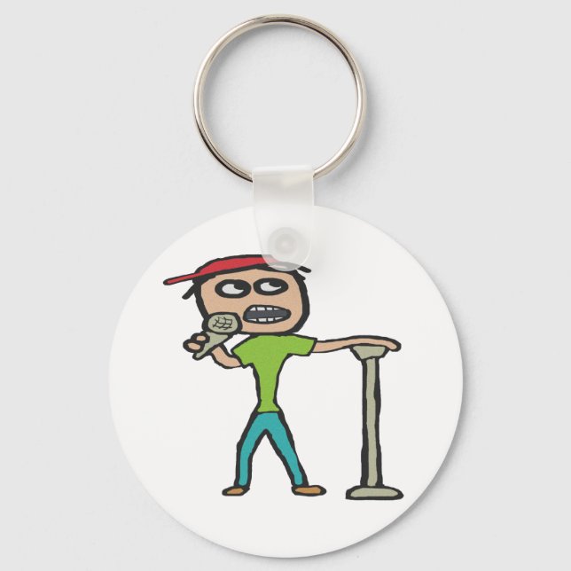 Stand Up Comedy Keychain (Front)