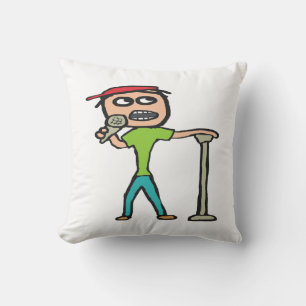 Stand Up Comedy Throw Pillow