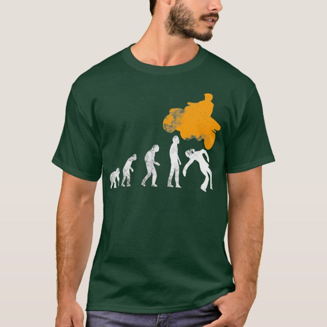 Stand Up Evolution Quadricycle Motocross T-Shirt (Front)