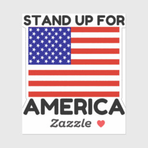 Stand Up For America Flag